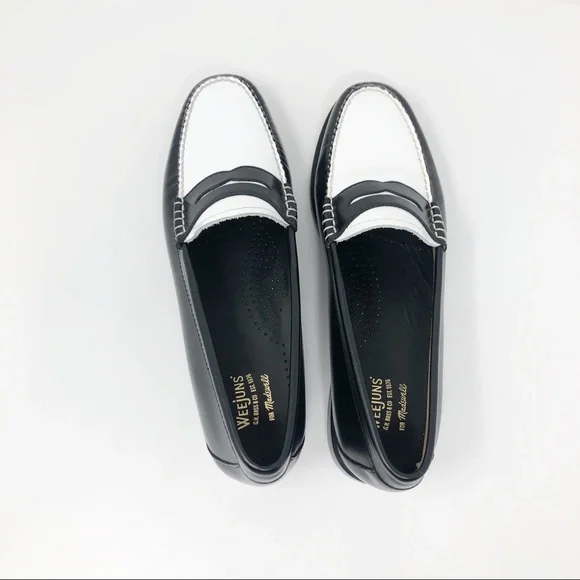 Madewell Black and White Loafers - Picture 6 of 8